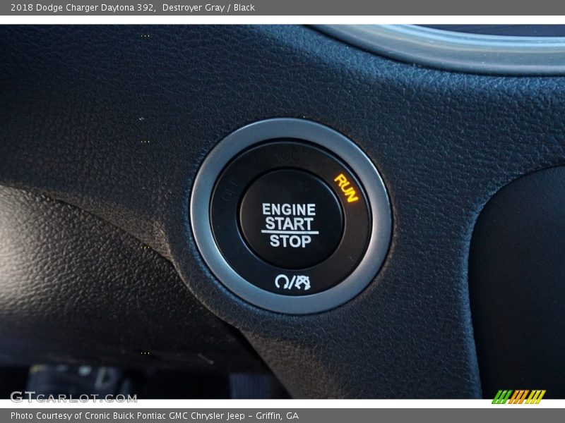 Destroyer Gray / Black 2018 Dodge Charger Daytona 392