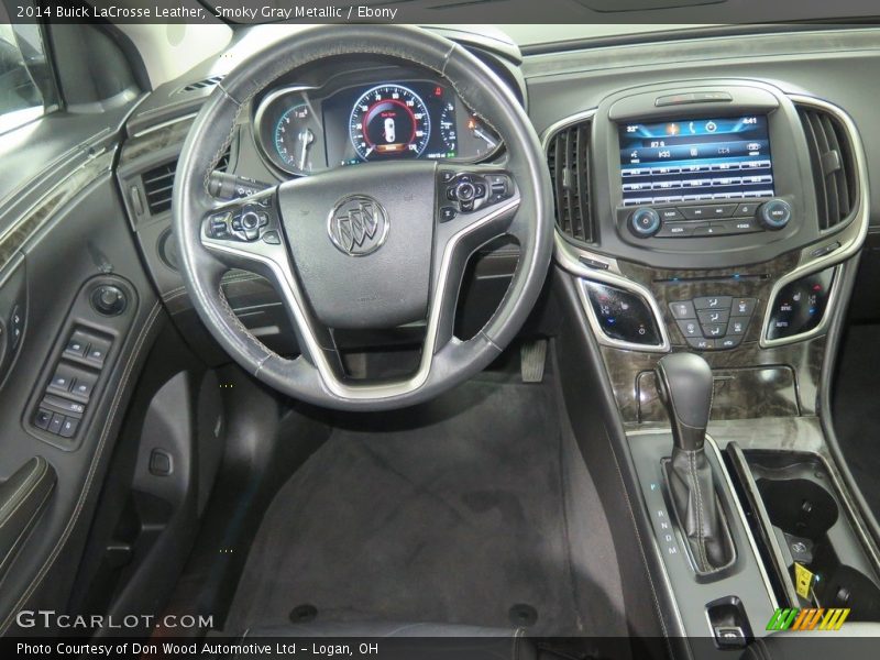Smoky Gray Metallic / Ebony 2014 Buick LaCrosse Leather