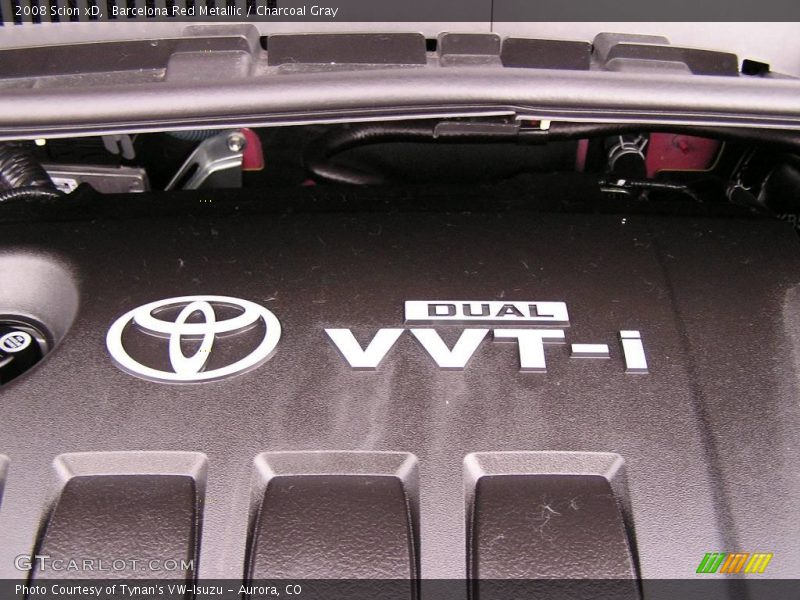 Barcelona Red Metallic / Charcoal Gray 2008 Scion xD