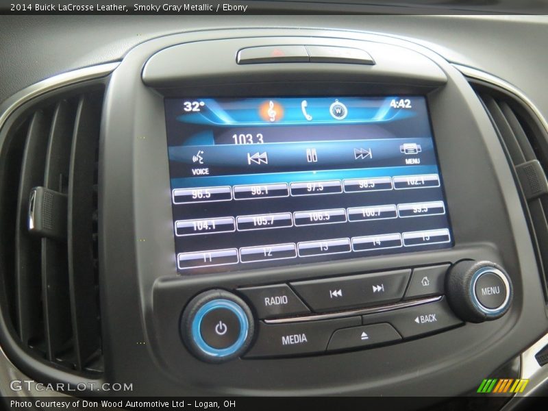 Smoky Gray Metallic / Ebony 2014 Buick LaCrosse Leather