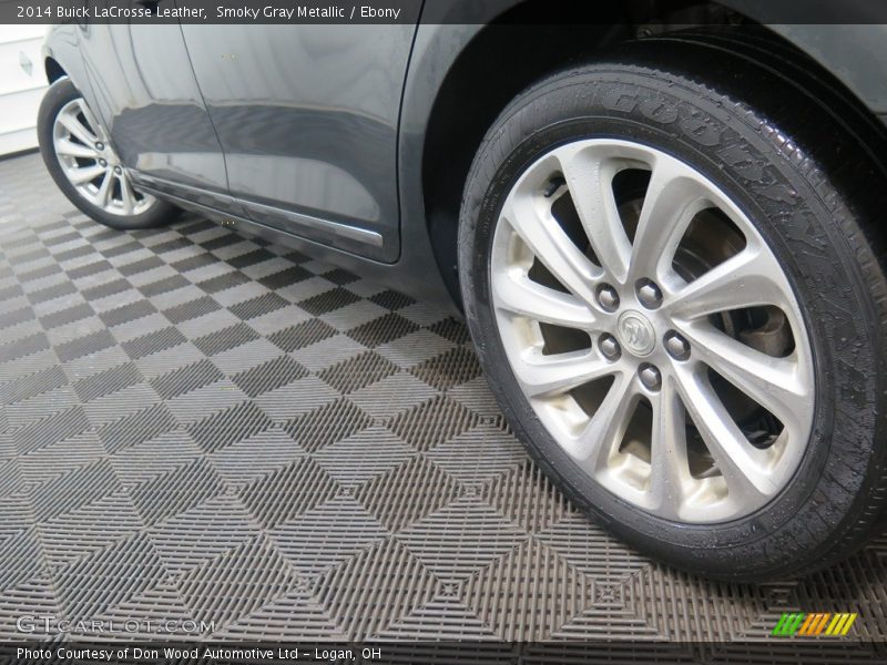 Smoky Gray Metallic / Ebony 2014 Buick LaCrosse Leather