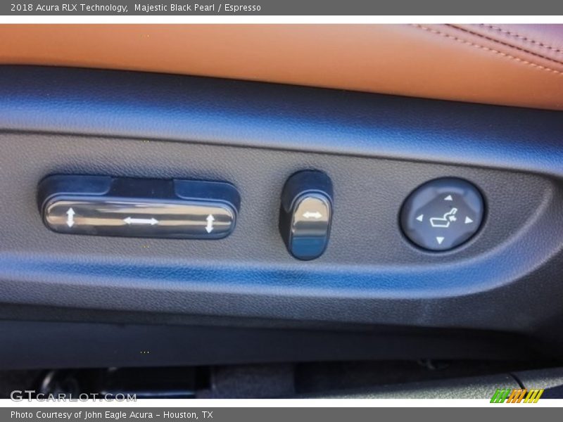 Majestic Black Pearl / Espresso 2018 Acura RLX Technology