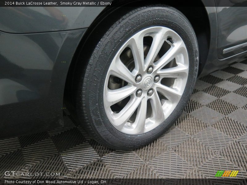 Smoky Gray Metallic / Ebony 2014 Buick LaCrosse Leather