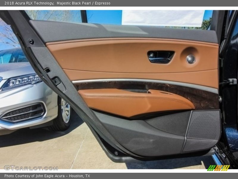 Majestic Black Pearl / Espresso 2018 Acura RLX Technology