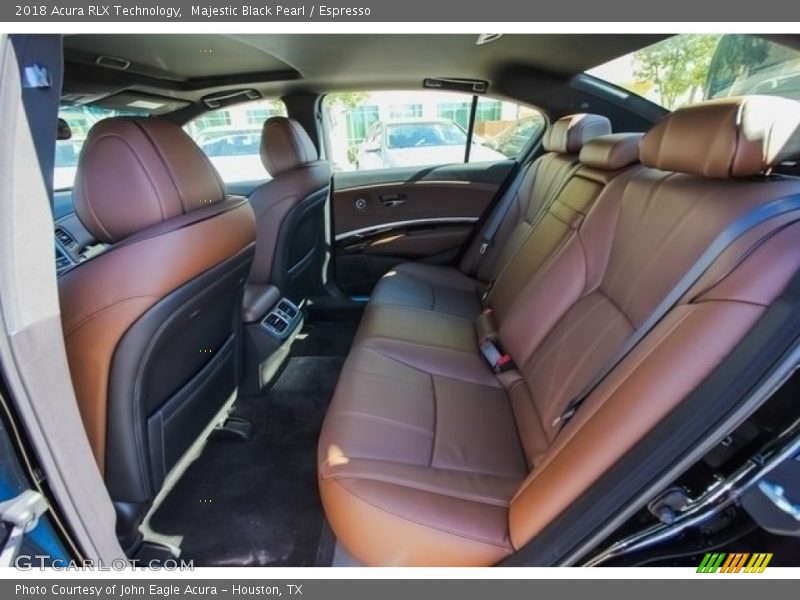 Majestic Black Pearl / Espresso 2018 Acura RLX Technology