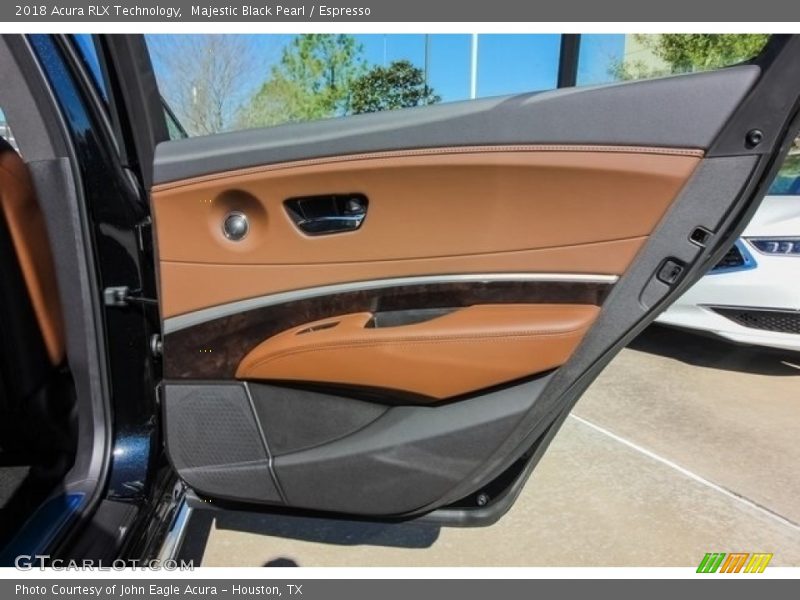 Majestic Black Pearl / Espresso 2018 Acura RLX Technology