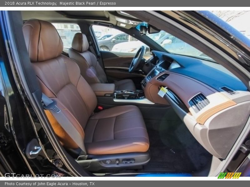 Majestic Black Pearl / Espresso 2018 Acura RLX Technology