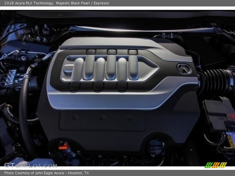 Majestic Black Pearl / Espresso 2018 Acura RLX Technology