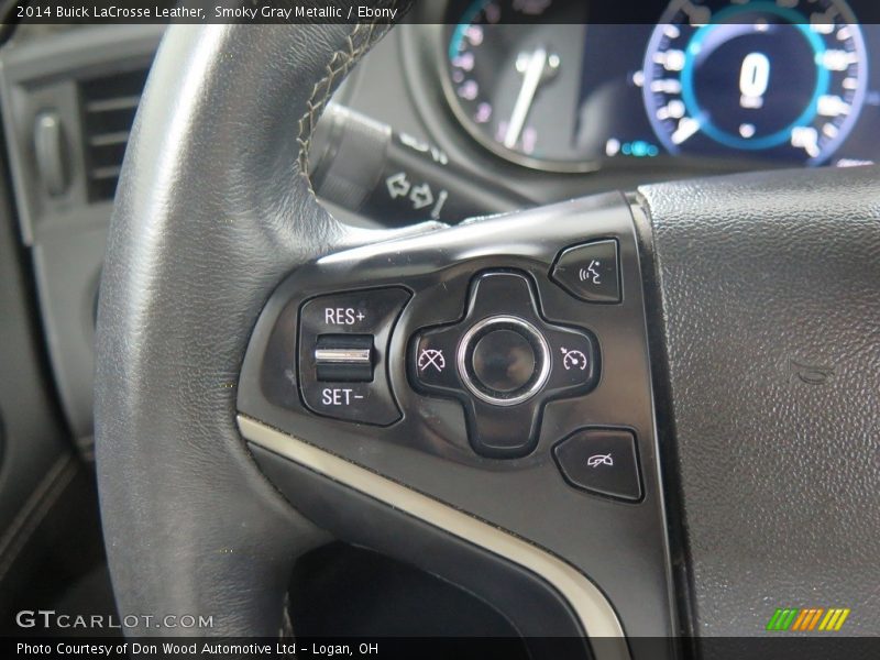 Smoky Gray Metallic / Ebony 2014 Buick LaCrosse Leather