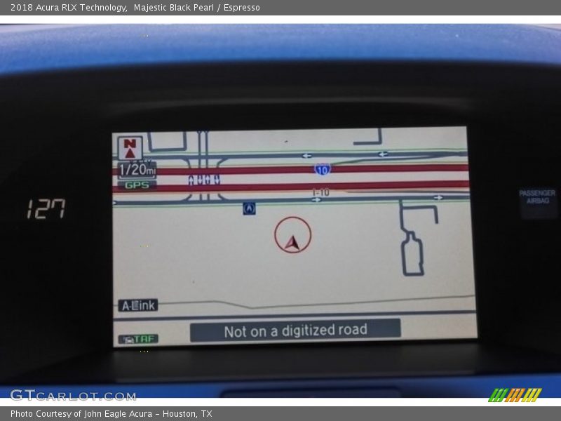 Majestic Black Pearl / Espresso 2018 Acura RLX Technology