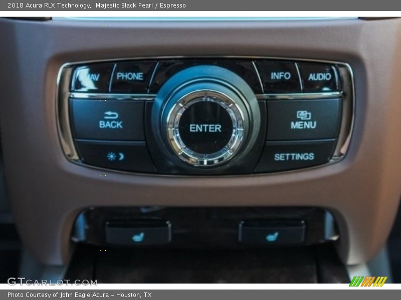 Majestic Black Pearl / Espresso 2018 Acura RLX Technology