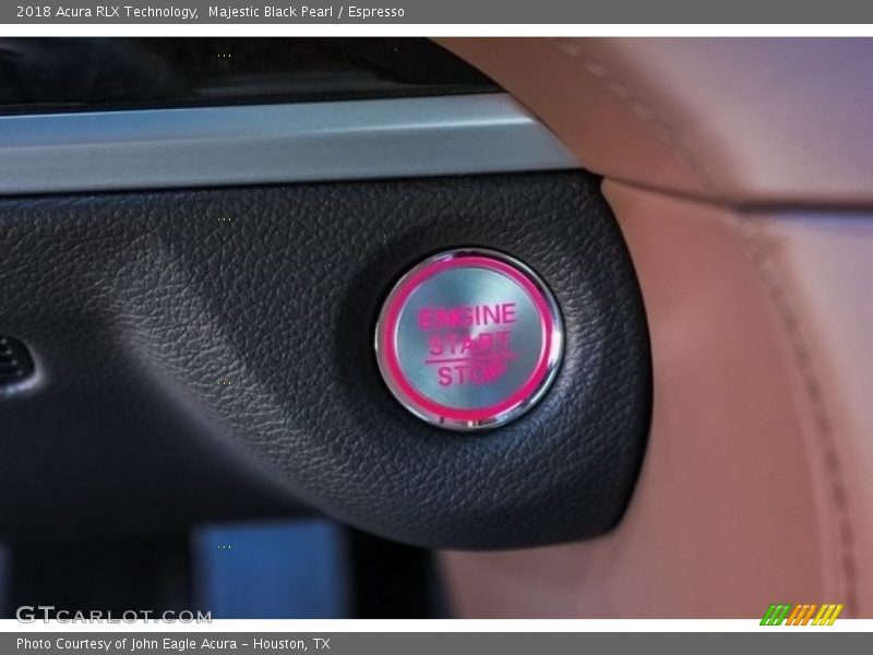 Majestic Black Pearl / Espresso 2018 Acura RLX Technology