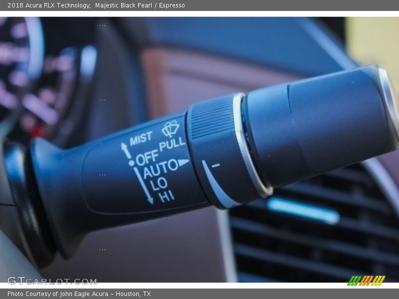 Majestic Black Pearl / Espresso 2018 Acura RLX Technology