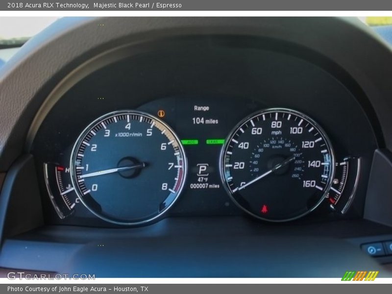 Majestic Black Pearl / Espresso 2018 Acura RLX Technology