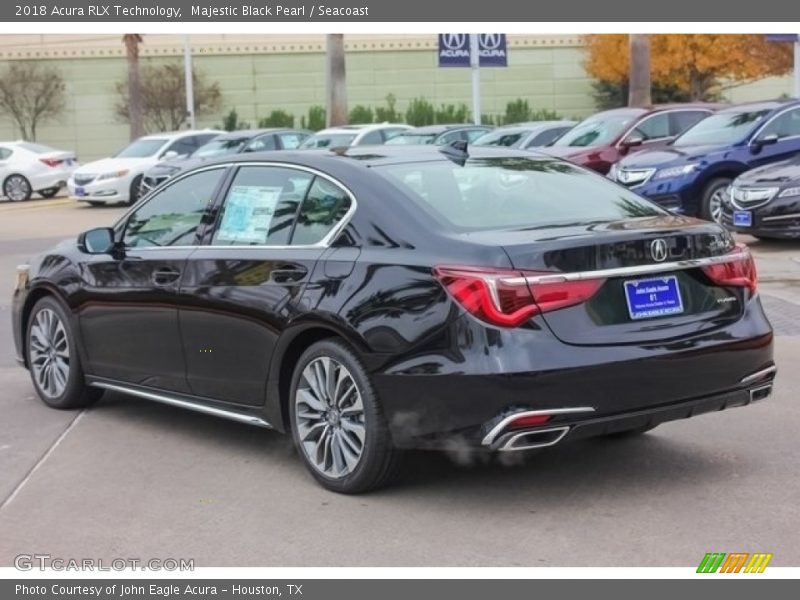 Majestic Black Pearl / Seacoast 2018 Acura RLX Technology