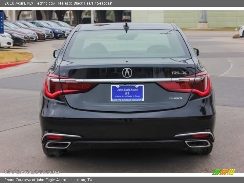 Majestic Black Pearl / Seacoast 2018 Acura RLX Technology