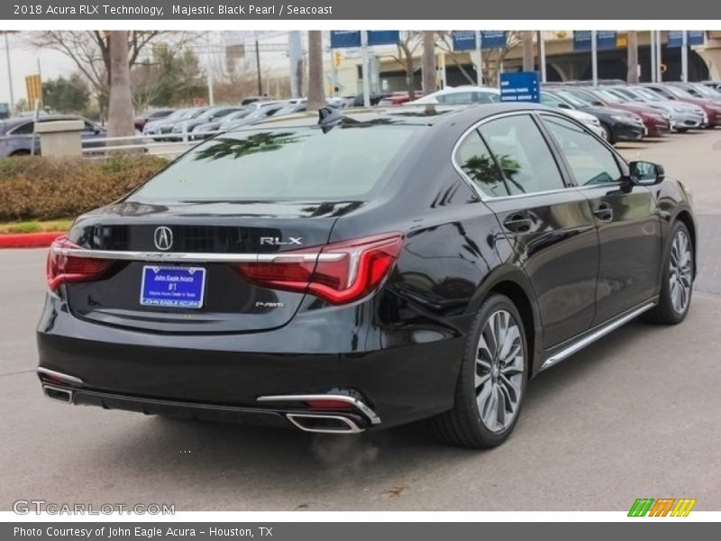 Majestic Black Pearl / Seacoast 2018 Acura RLX Technology