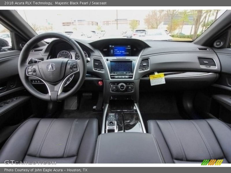 Majestic Black Pearl / Seacoast 2018 Acura RLX Technology