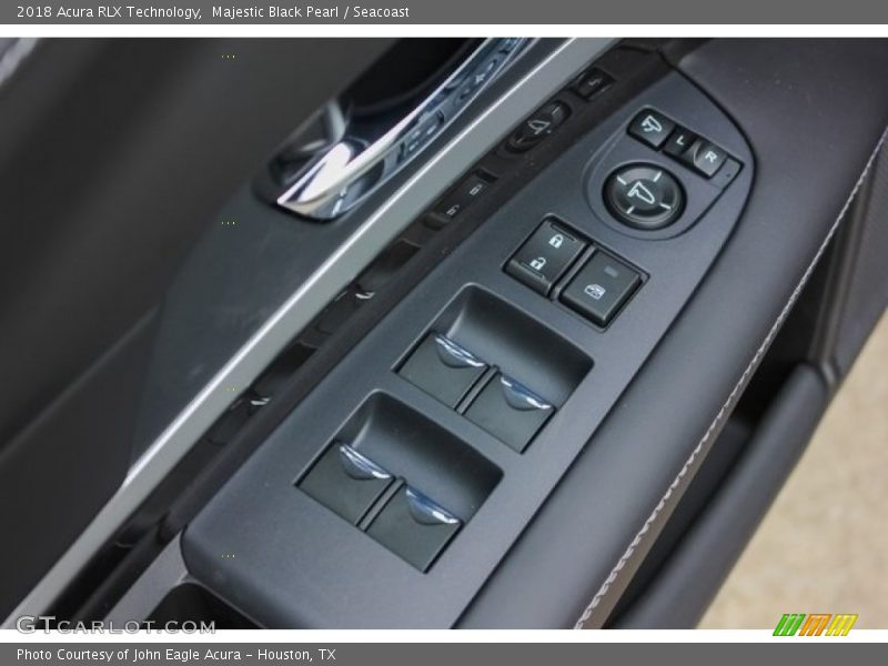 Majestic Black Pearl / Seacoast 2018 Acura RLX Technology