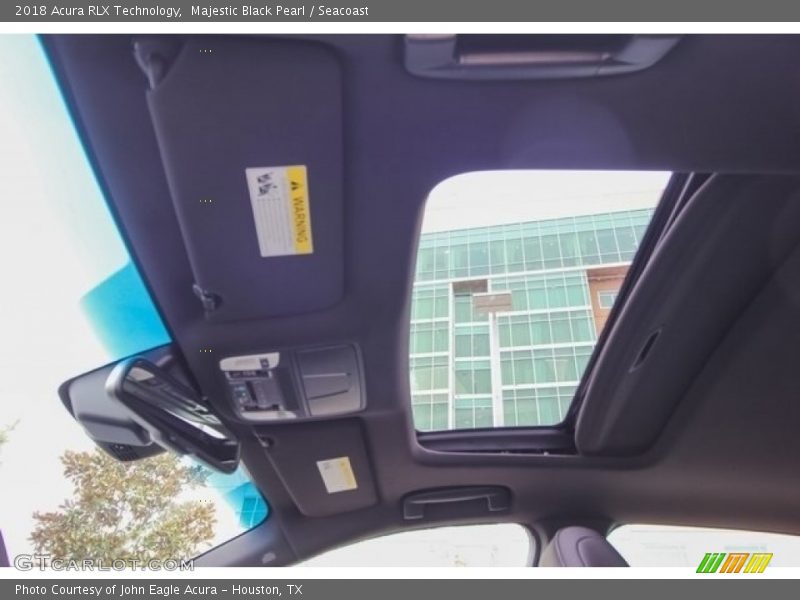 Majestic Black Pearl / Seacoast 2018 Acura RLX Technology