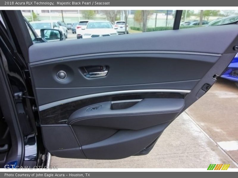 Majestic Black Pearl / Seacoast 2018 Acura RLX Technology