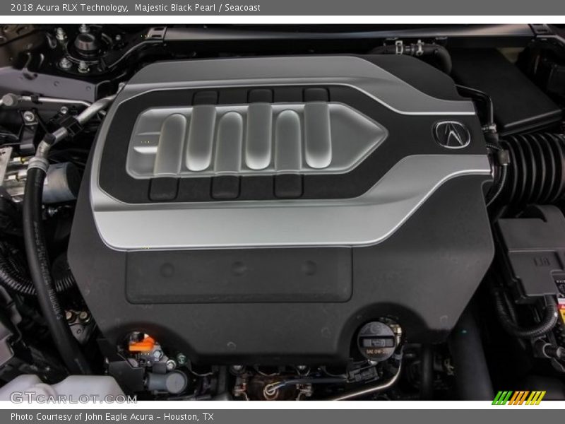 Majestic Black Pearl / Seacoast 2018 Acura RLX Technology