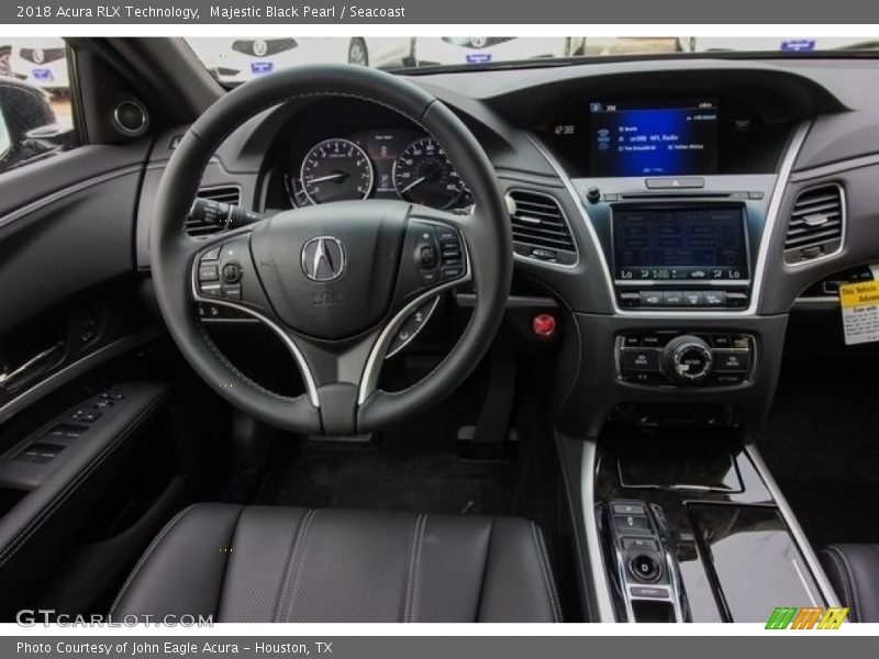 Majestic Black Pearl / Seacoast 2018 Acura RLX Technology