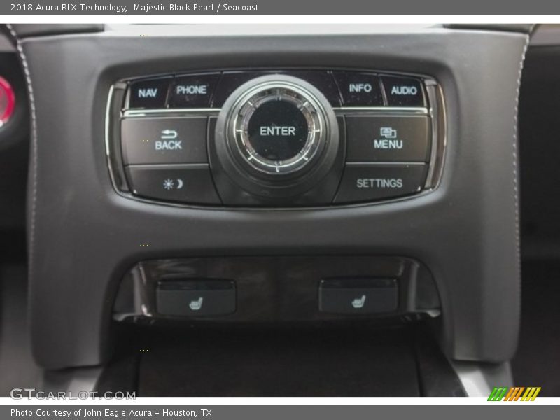 Majestic Black Pearl / Seacoast 2018 Acura RLX Technology