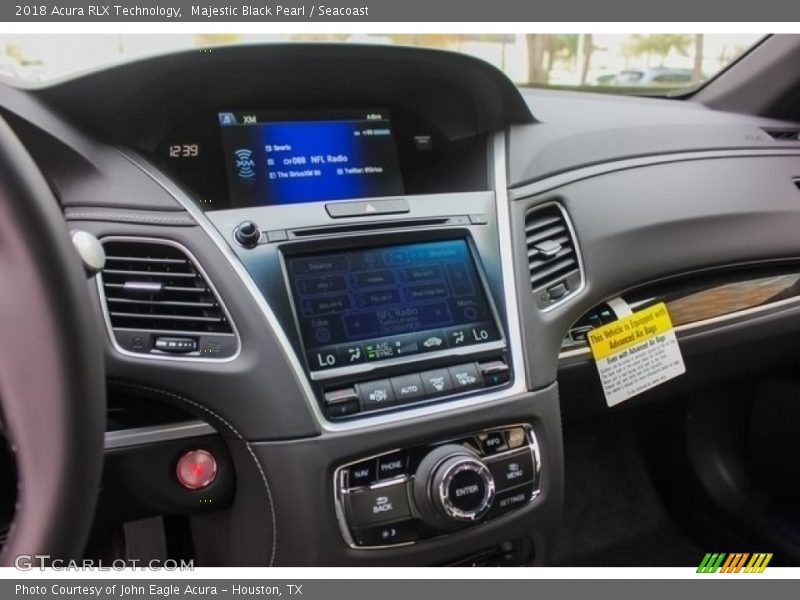 Majestic Black Pearl / Seacoast 2018 Acura RLX Technology