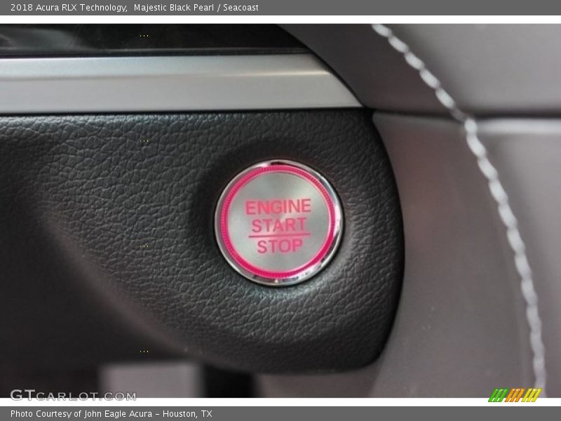 Majestic Black Pearl / Seacoast 2018 Acura RLX Technology