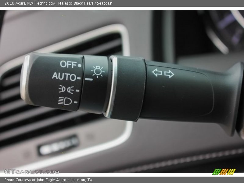 Majestic Black Pearl / Seacoast 2018 Acura RLX Technology
