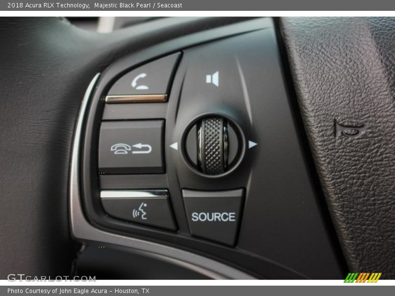 Majestic Black Pearl / Seacoast 2018 Acura RLX Technology