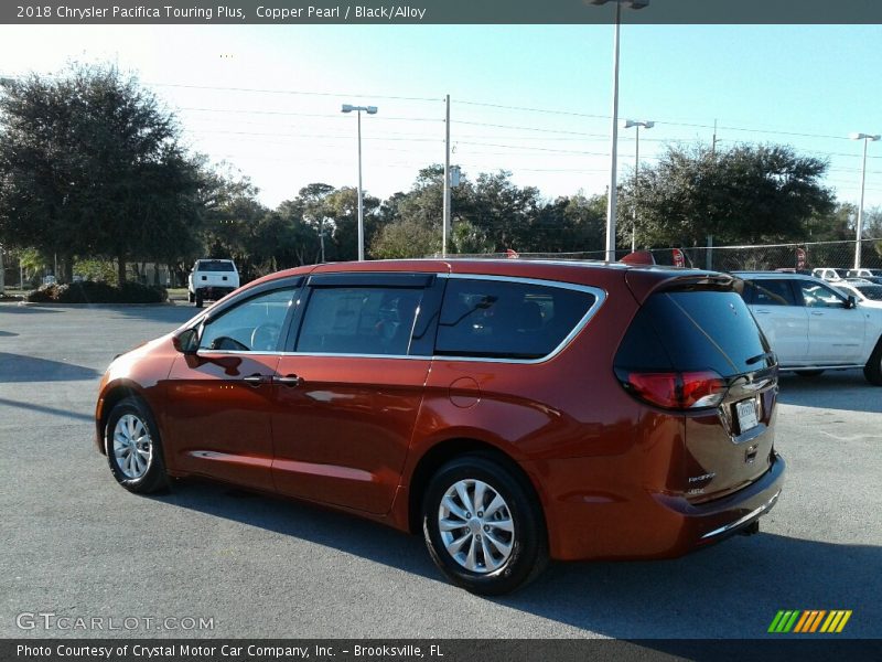 Copper Pearl / Black/Alloy 2018 Chrysler Pacifica Touring Plus