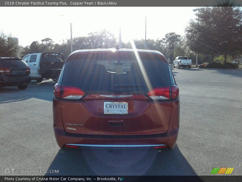 Copper Pearl / Black/Alloy 2018 Chrysler Pacifica Touring Plus