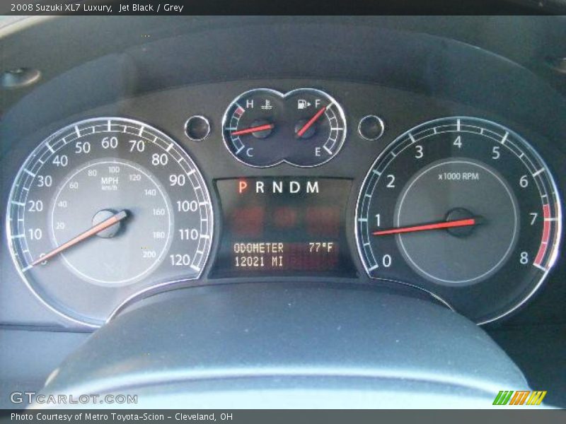 Jet Black / Grey 2008 Suzuki XL7 Luxury