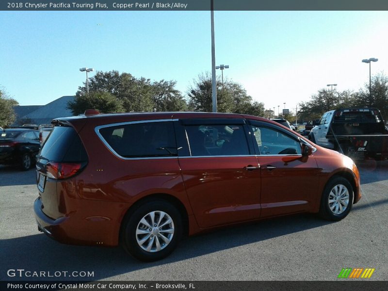 Copper Pearl / Black/Alloy 2018 Chrysler Pacifica Touring Plus