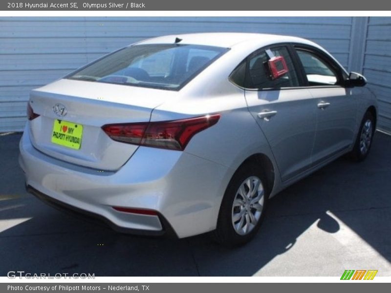 Olympus Silver / Black 2018 Hyundai Accent SE