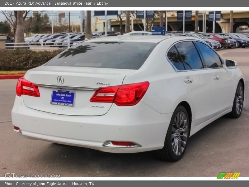 Bellanova White Pearl / Ebony 2017 Acura RLX Advance