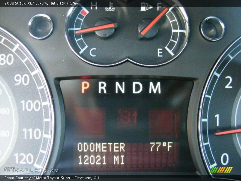 Jet Black / Grey 2008 Suzuki XL7 Luxury