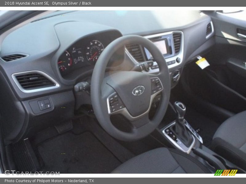 Olympus Silver / Black 2018 Hyundai Accent SE