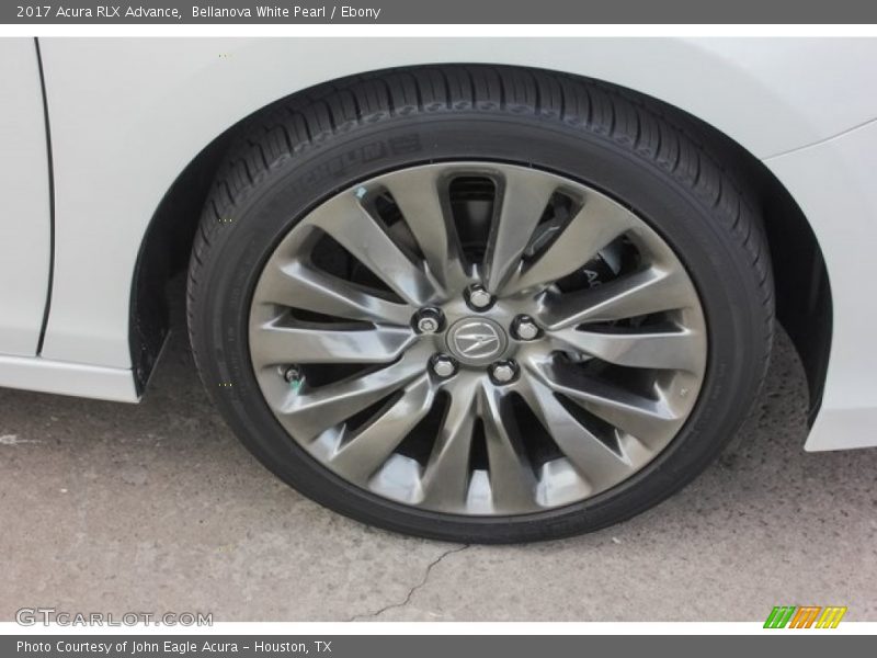 Bellanova White Pearl / Ebony 2017 Acura RLX Advance