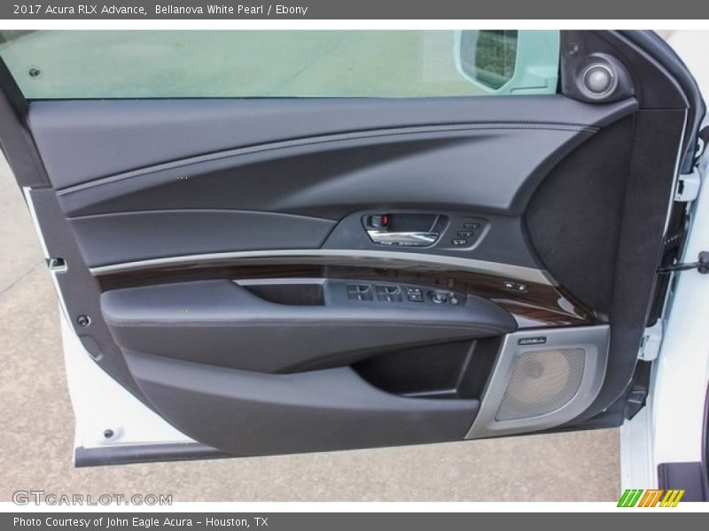 Bellanova White Pearl / Ebony 2017 Acura RLX Advance