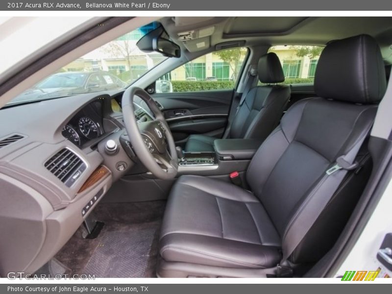 Bellanova White Pearl / Ebony 2017 Acura RLX Advance