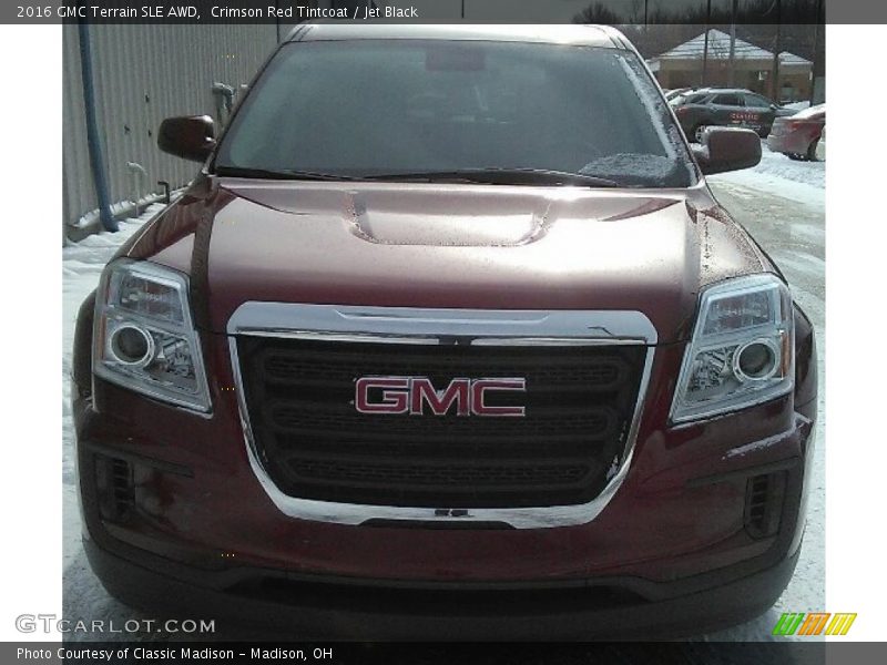 Crimson Red Tintcoat / Jet Black 2016 GMC Terrain SLE AWD