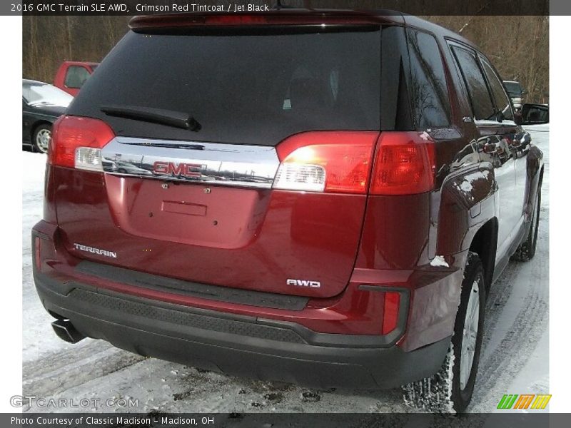 Crimson Red Tintcoat / Jet Black 2016 GMC Terrain SLE AWD