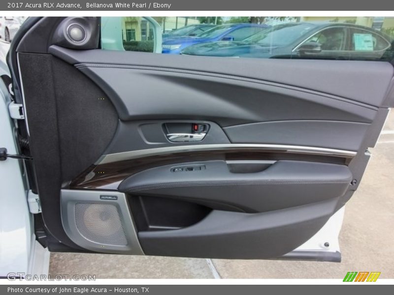 Bellanova White Pearl / Ebony 2017 Acura RLX Advance