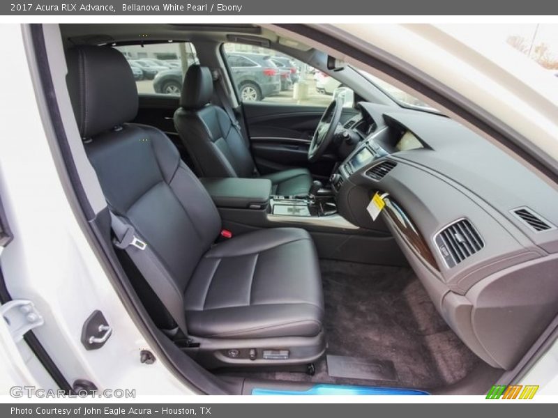 Bellanova White Pearl / Ebony 2017 Acura RLX Advance