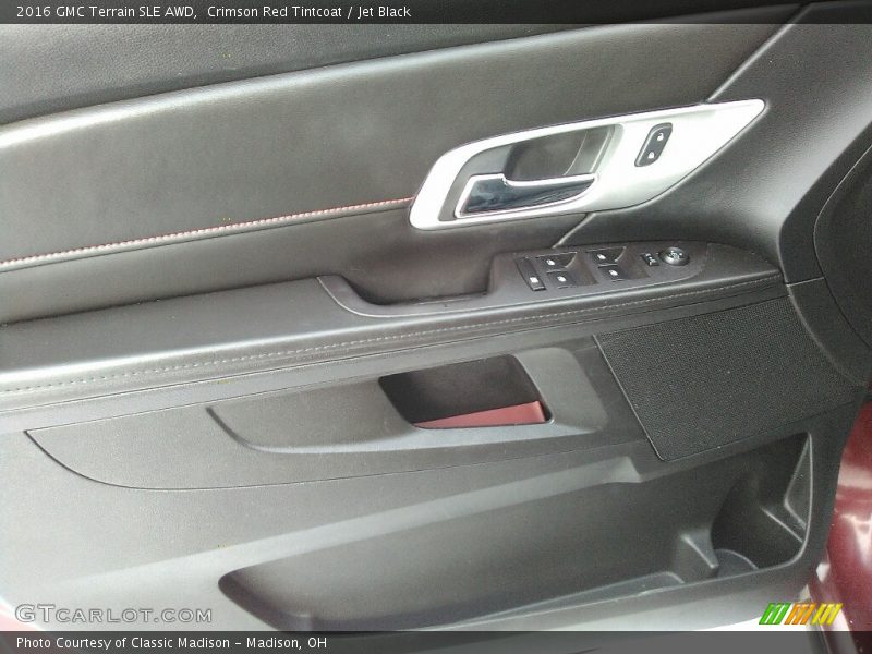 Crimson Red Tintcoat / Jet Black 2016 GMC Terrain SLE AWD