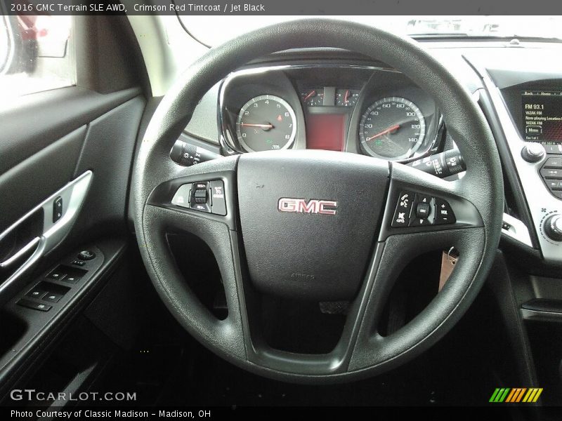 Crimson Red Tintcoat / Jet Black 2016 GMC Terrain SLE AWD