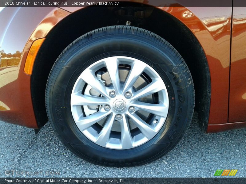 Copper Pearl / Black/Alloy 2018 Chrysler Pacifica Touring Plus
